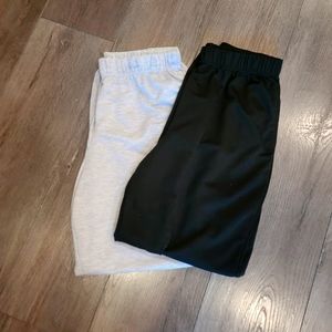 Bundle of Black/Grey Sweatpants | Women's size Large | Two Pairs NWOT